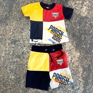 Parish Nation 2-Piece Toddler Boys Out/Set Size 12M